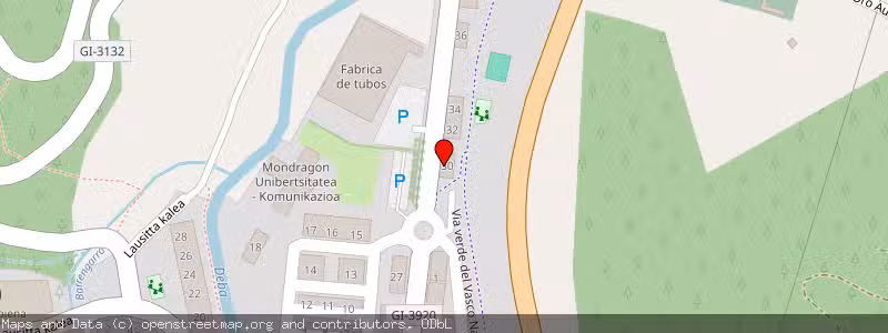 Mapa de Subasta de Inmueble (Vivienda) en Aretxabaleta, Guipúzcoa (Gipuzkoa) 