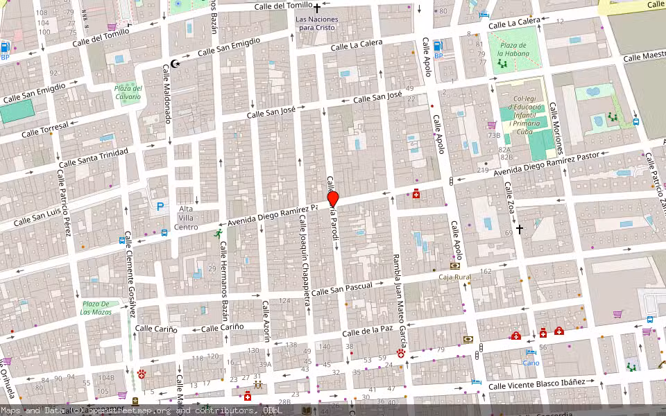 Mapa de Subasta Inmueble (Garaje) en Torrevieja, Alicante/Alacant