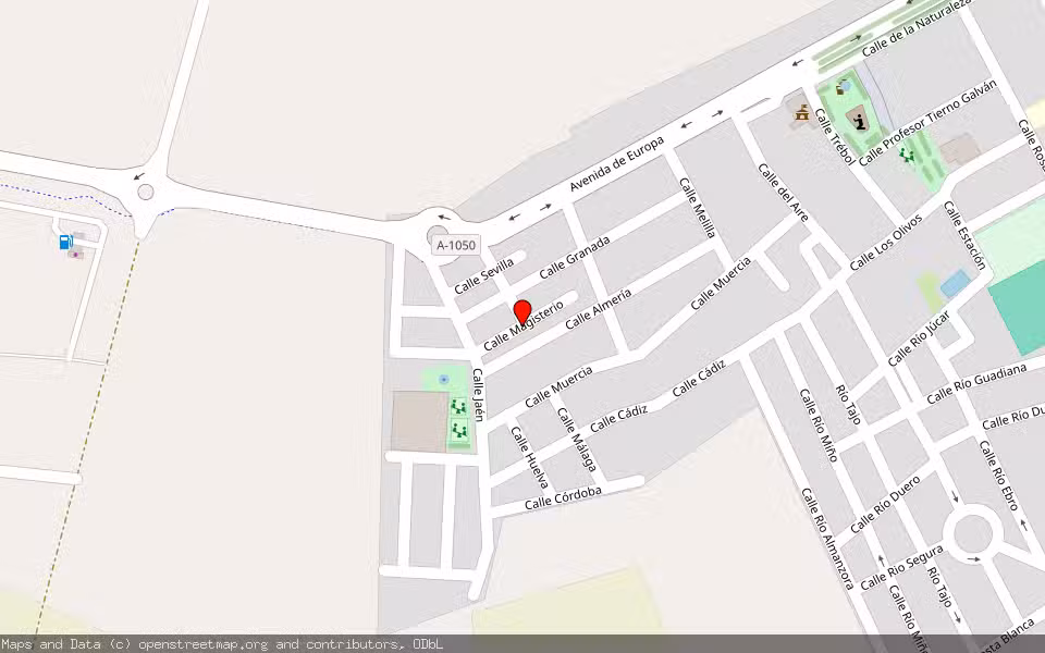 Mapa de Subasta Inmueble (Vivienda) en La Mojonera, Almería