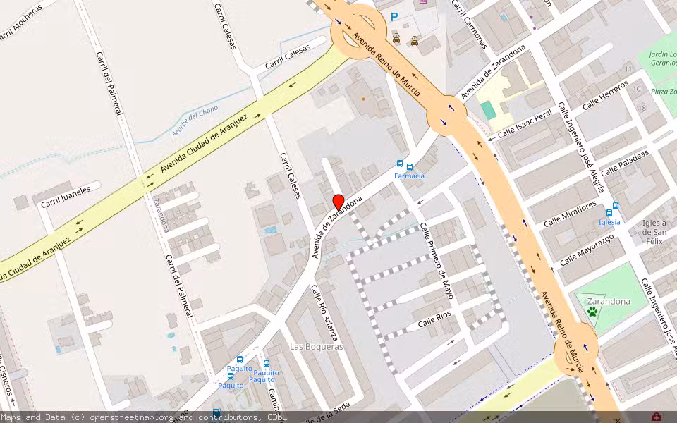 Mapa de Subasta Inmueble (Local comercial) en Murcia
