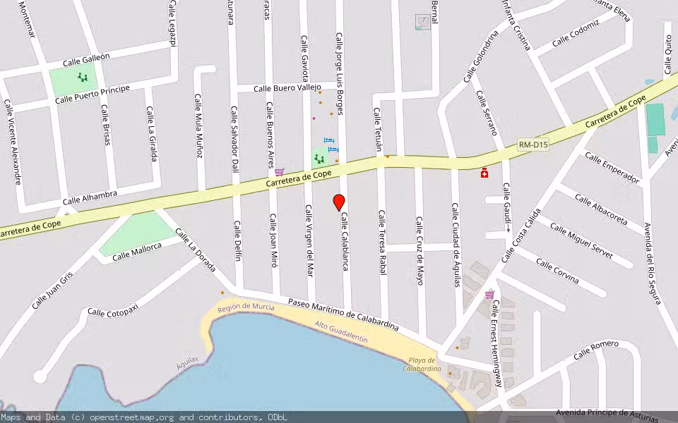 Mapa de Subasta Inmueble (Garaje) en Javea/xabia, Alicante/Alacant