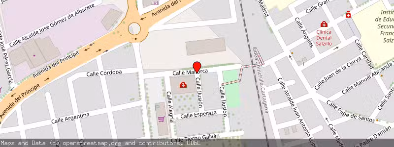 Mapa de Subasta de Inmueble (Vivienda) en Alcantarilla, Murcia 