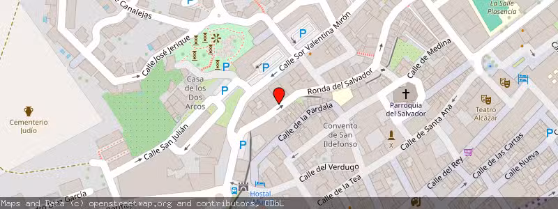 Mapa de Subasta de Inmueble (Local comercial) en Plasencia, Cáceres 