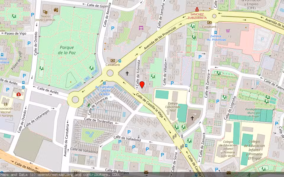 Mapa de Subasta Inmueble (Local comercial) en Fuenlabrada, Madrid