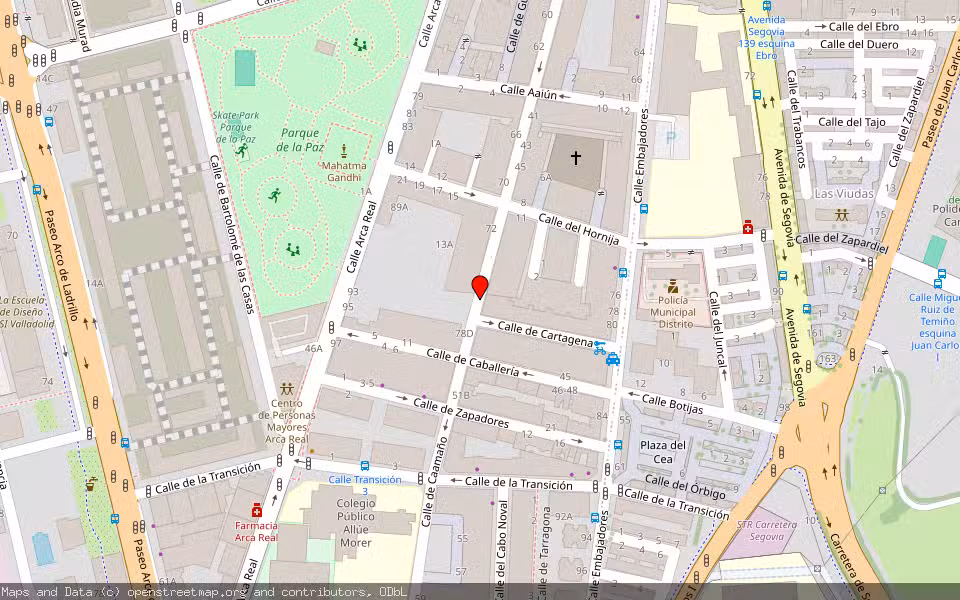 Mapa de Subasta Inmueble (Vivienda) en Valladolid
