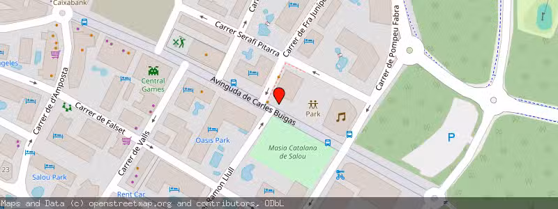 Mapa de Subasta de Inmueble (Vivienda) en Salou, Tarragona 