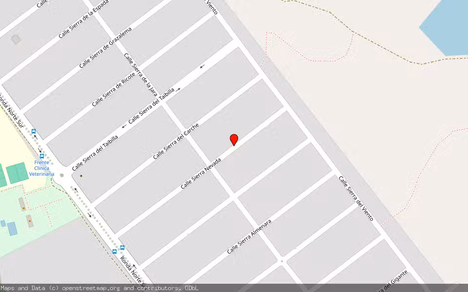 Mapa de Subasta Inmueble (Solar) en Molina De Segura, Murcia