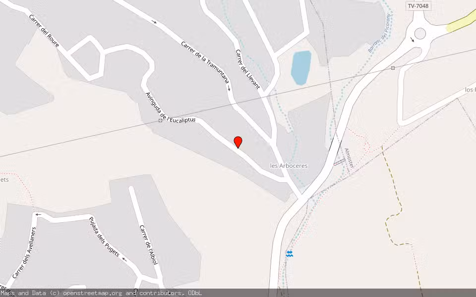 Mapa de Subasta Inmueble (Vivienda) en Castellvell De Camp (arboceres), Tarragona