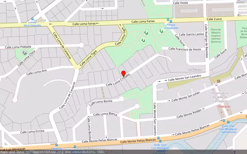 Mapa de Subasta Inmueble (Vivienda) en Cartagena, Murcia