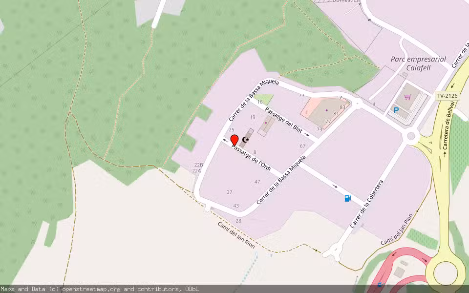 Mapa de Subasta Inmueble (Solar) en Calafell, Tarragona