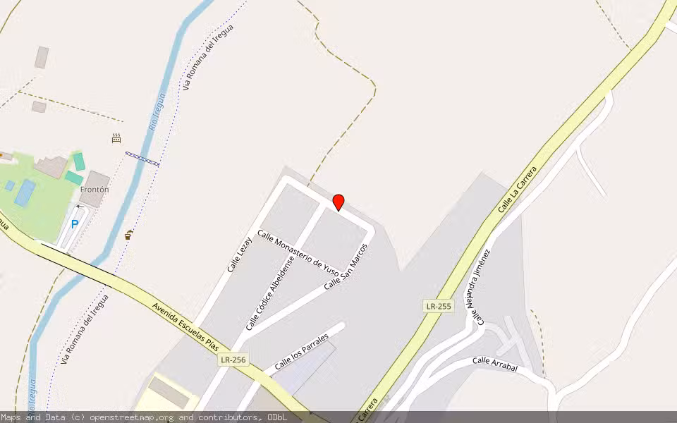 Mapa de Subasta Inmueble (Solar) en Albelda De Iregua, La Rioja