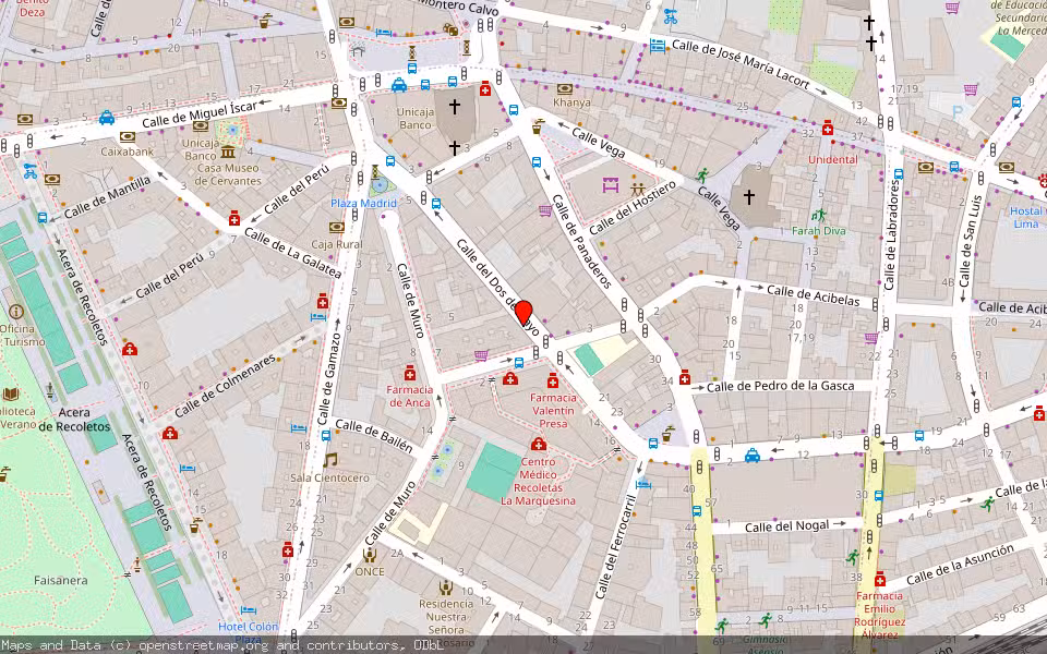 Mapa de Subasta Inmueble (Vivienda) en Valladolid