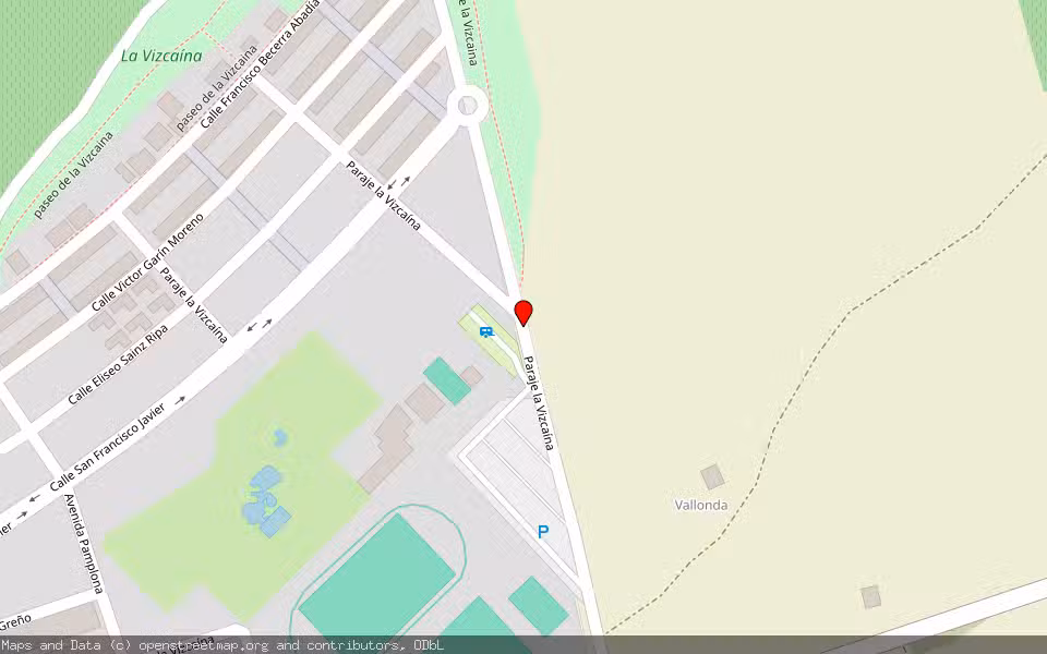 Mapa de Subasta Inmueble (Finca rústica) en Viana, Navarra