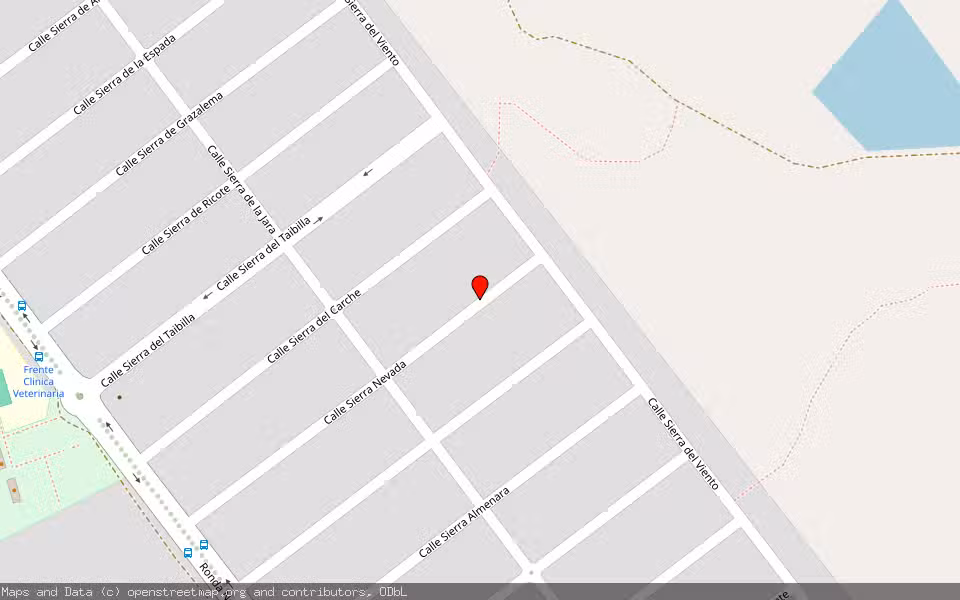 Mapa de Subasta Inmueble (Solar) en Molina De Segura, Murcia