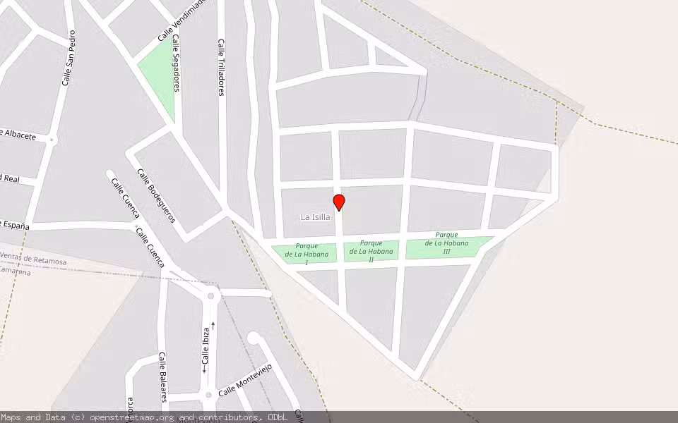 Mapa de Subasta Inmueble (Local comercial) en Ventas De Retamosa (las), Toledo