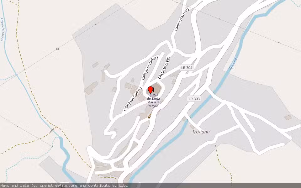 Mapa de Subasta Inmueble (Finca rústica) en Treviana, La Rioja