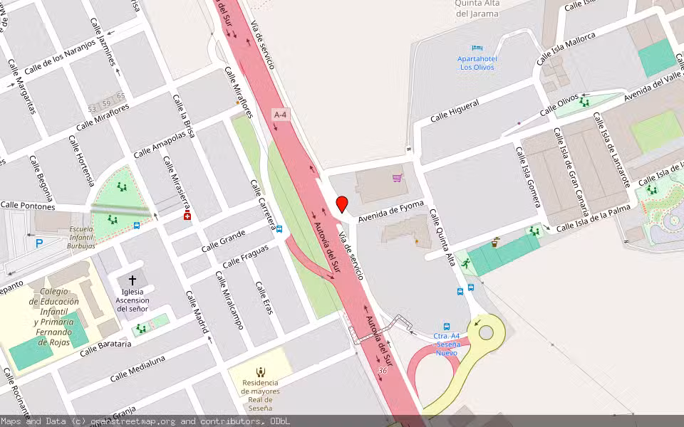 Mapa de Subasta Inmueble (Nave industrial) en 45224, Toledo