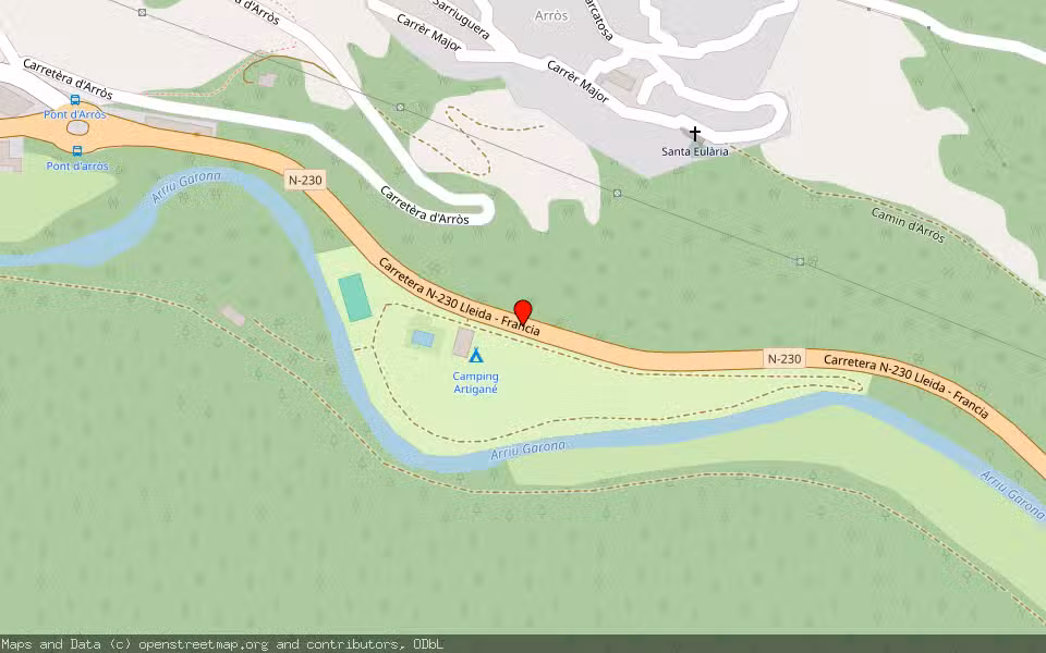 Mapa de Subasta Inmueble (Otros) en Vielha E Mijaran, Lleida