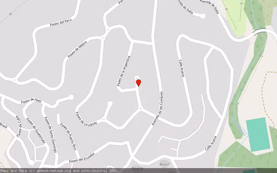 Mapa de Subasta Inmueble (Vivienda) en Marbella, Málaga