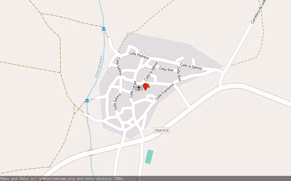 Mapa de Subasta Inmueble (Finca rústica) en Palacios Del Arzobispo, Salamanca