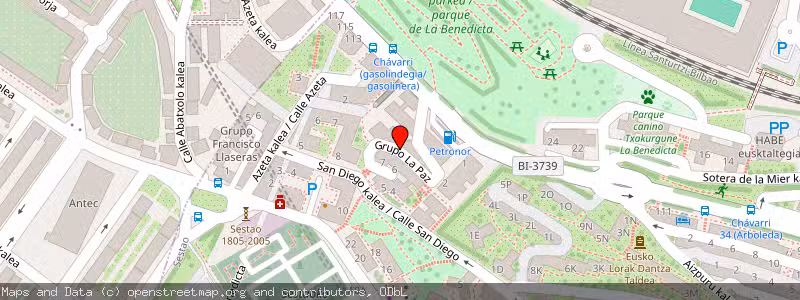 Mapa de Subasta de Inmueble (Vivienda) en Sestao, Vizcaya (Bizkaia) 