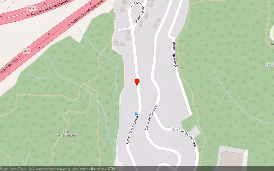 Mapa de Subasta Inmueble (Otros) en Tarragoona, Tarragona