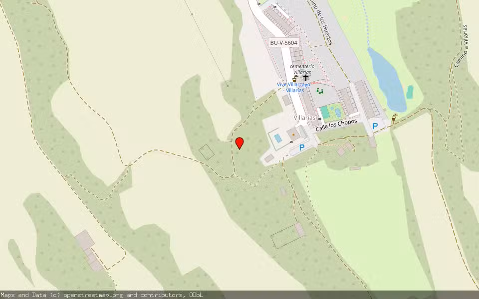 Mapa de Subasta Inmueble (Solar) en Villarias, Burgos