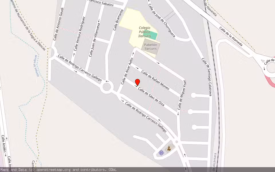 Mapa de Subasta Inmueble (Vivienda) en Illescas, Toledo