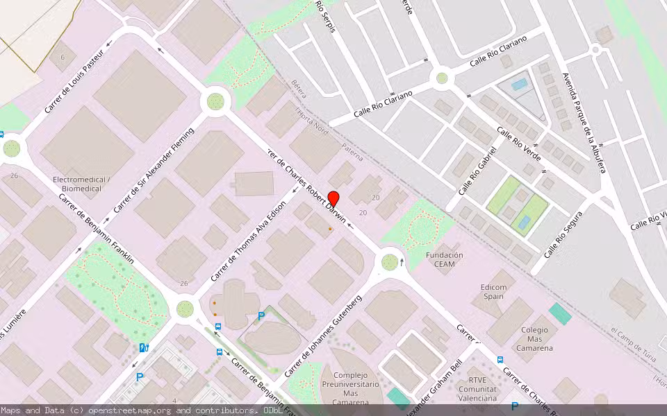 Mapa de Subasta Inmueble (Vivienda) en Paterna, Valencia/València