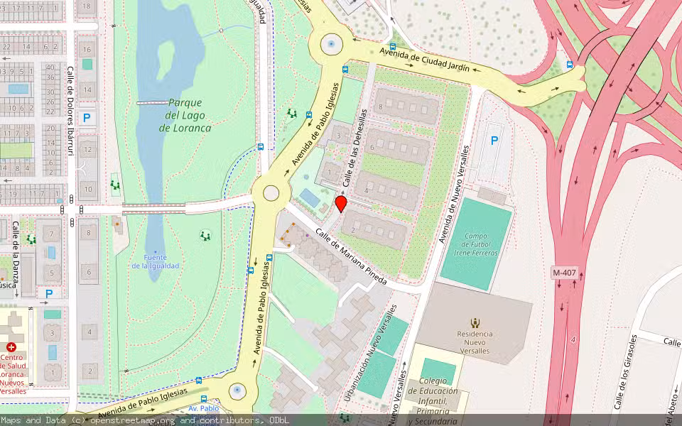 Mapa de Subasta Inmueble (Vivienda) en Fuenlabrada, Madrid