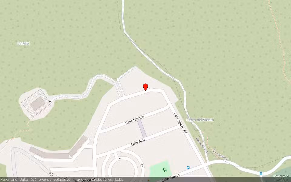 Mapa de Subasta Inmueble (Garaje) en Benalmadena, Málaga