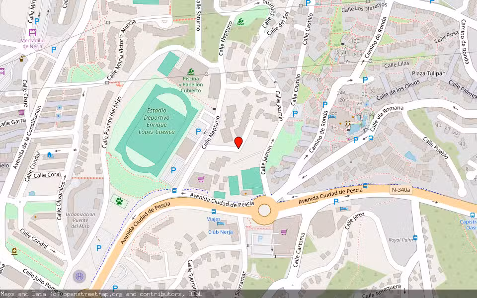 Mapa de Subasta Inmueble (Solar) en Valdefresno, León