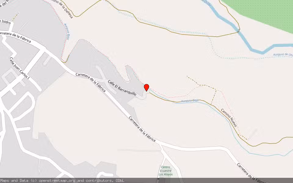 Mapa de Subasta Inmueble (Vivienda) en Dilar, Granada