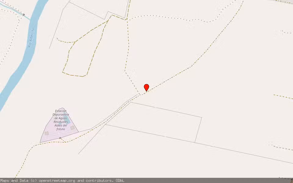 Mapa de Subasta Inmueble (Vivienda) en Aldea Del Fresno, Madrid