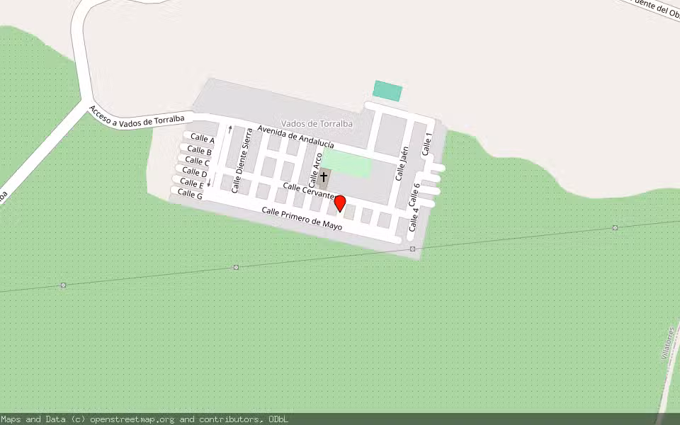 Mapa de Subasta Inmueble (Finca rústica) en Vilatorres, Jaén