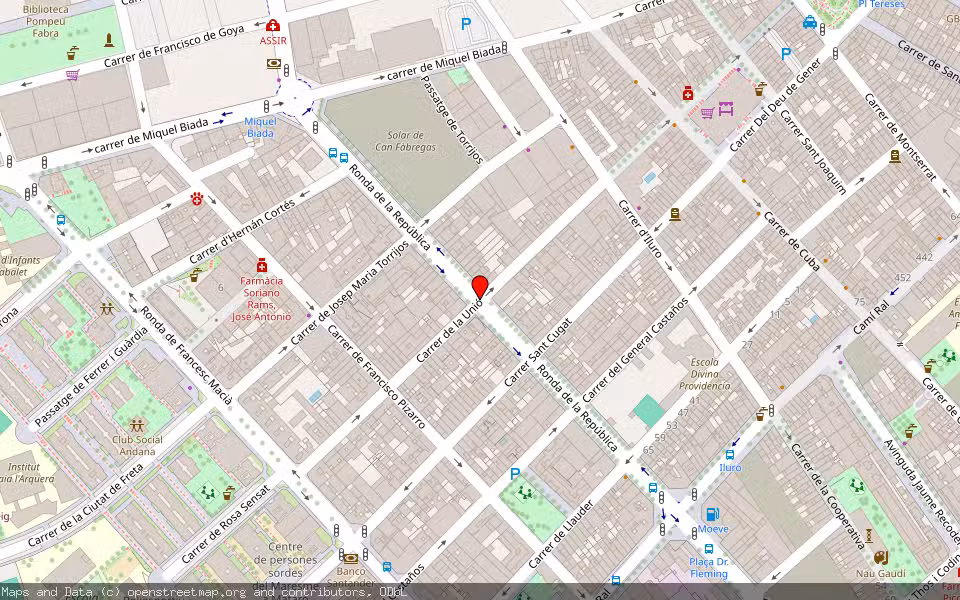 Mapa de Subasta Inmueble (Otros) en Mataro, Barcelona