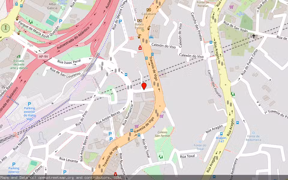 Mapa de Subasta Inmueble (Otros) en Vigo, Pontevedra