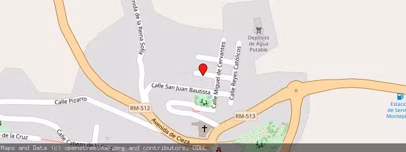 Mapa de Subasta de Inmueble (Solar) en Abarán, Murcia 