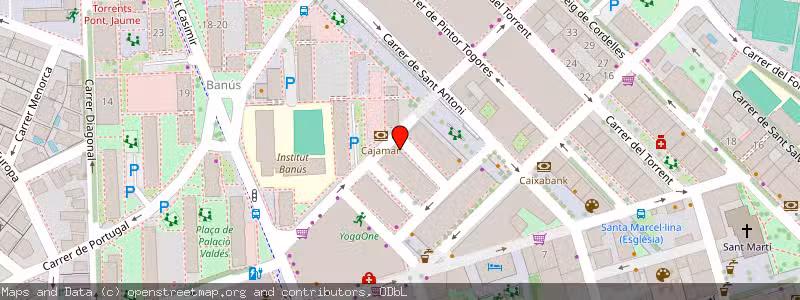 Mapa de Subasta de Inmueble (Vivienda) en Cerdanyola Del Vallès, Barcelona 