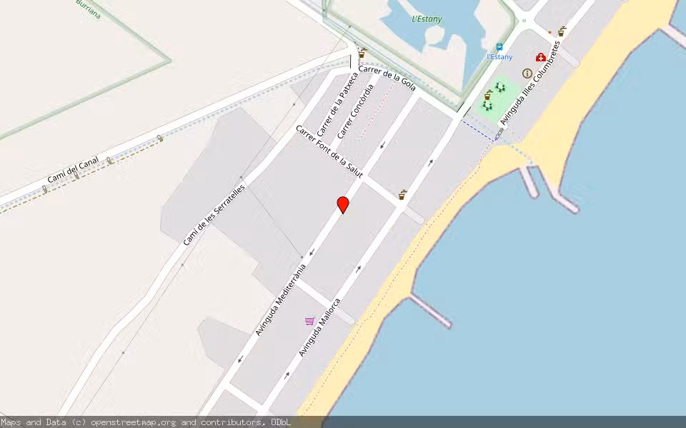 Mapa de Subasta Inmueble (Vivienda) en Nules, Castellón/Castelló