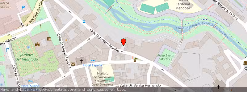 Mapa de Subasta de Inmueble (Garaje) en Guadalajara, Guadalajara 