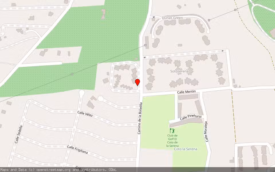 Mapa de Subasta Inmueble (Vivienda) en Estepona, Málaga