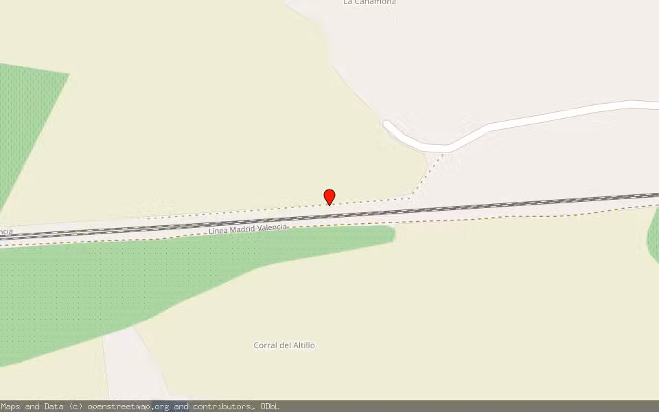 Mapa de Subasta Inmueble (Finca rústica) en Alcazar De San Juan, Ciudad Real
