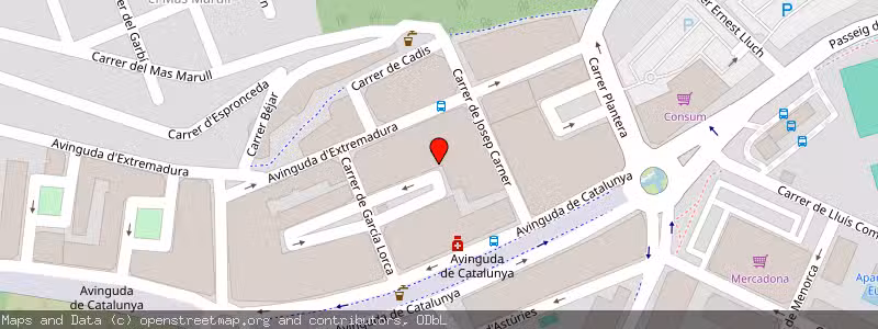 Mapa de Subasta de Inmueble (Vivienda) en Blanes, Gerona (Girona) 