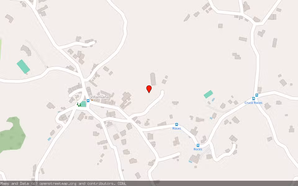 Mapa de Subasta Inmueble (Finca rústica) en Oviedo, Asturias