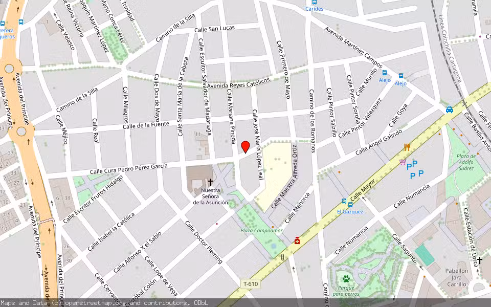 Mapa de Subasta Inmueble (Vivienda) en Alcantarilla, Murcia