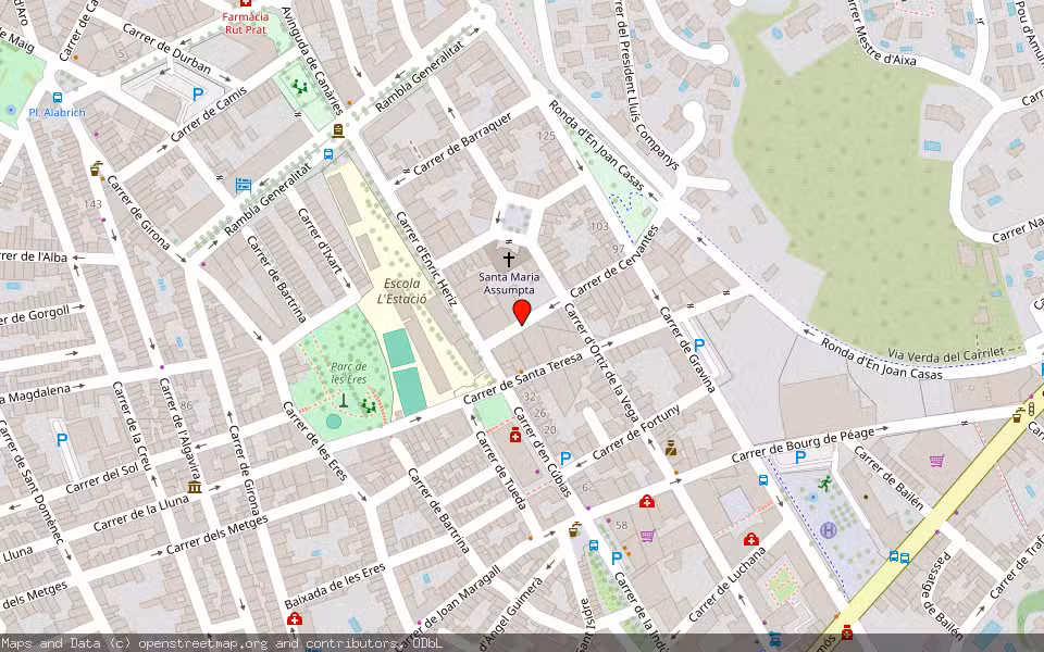 Mapa de Subasta Inmueble (Vivienda) en Sant Felilu De Guixols, Girona