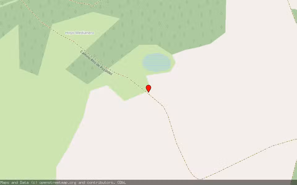 Mapa de Subasta Inmueble (Finca rústica) en Zarza (la), Valladolid