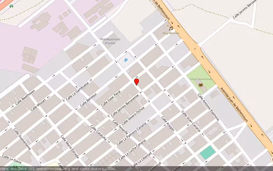 Mapa de Subasta Inmueble (Vivienda) en Puerto Del Rosario, Las Palmas