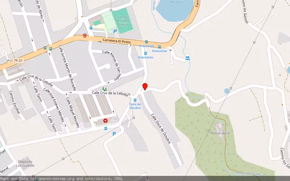 Mapa de Subasta Inmueble (Trastero) en Orotava (la), Santa Cruz de Tenerife